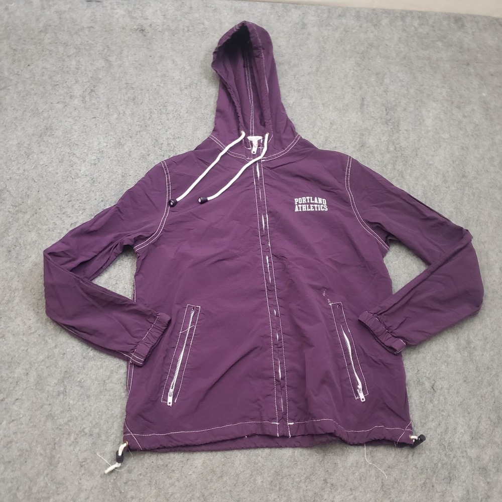 Brandy Melville Jacket Womens Medium One Size Purple Windbreaker Coat Ladies